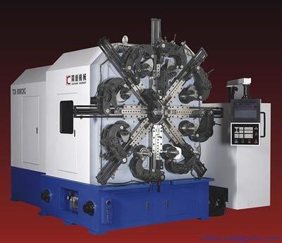 【供應國產80WCNC 四軸(五軸)數控萬能卷簧機】價格,廠家,圖片,通用彈簧,東莞市開創(chuàng)精密機械-